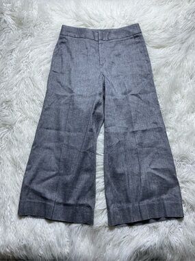 Banana Republic Cropped Wide Leg Trousers
